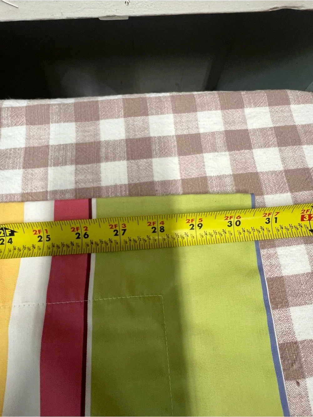 Pottery Barn euro shams stripe decor pillow